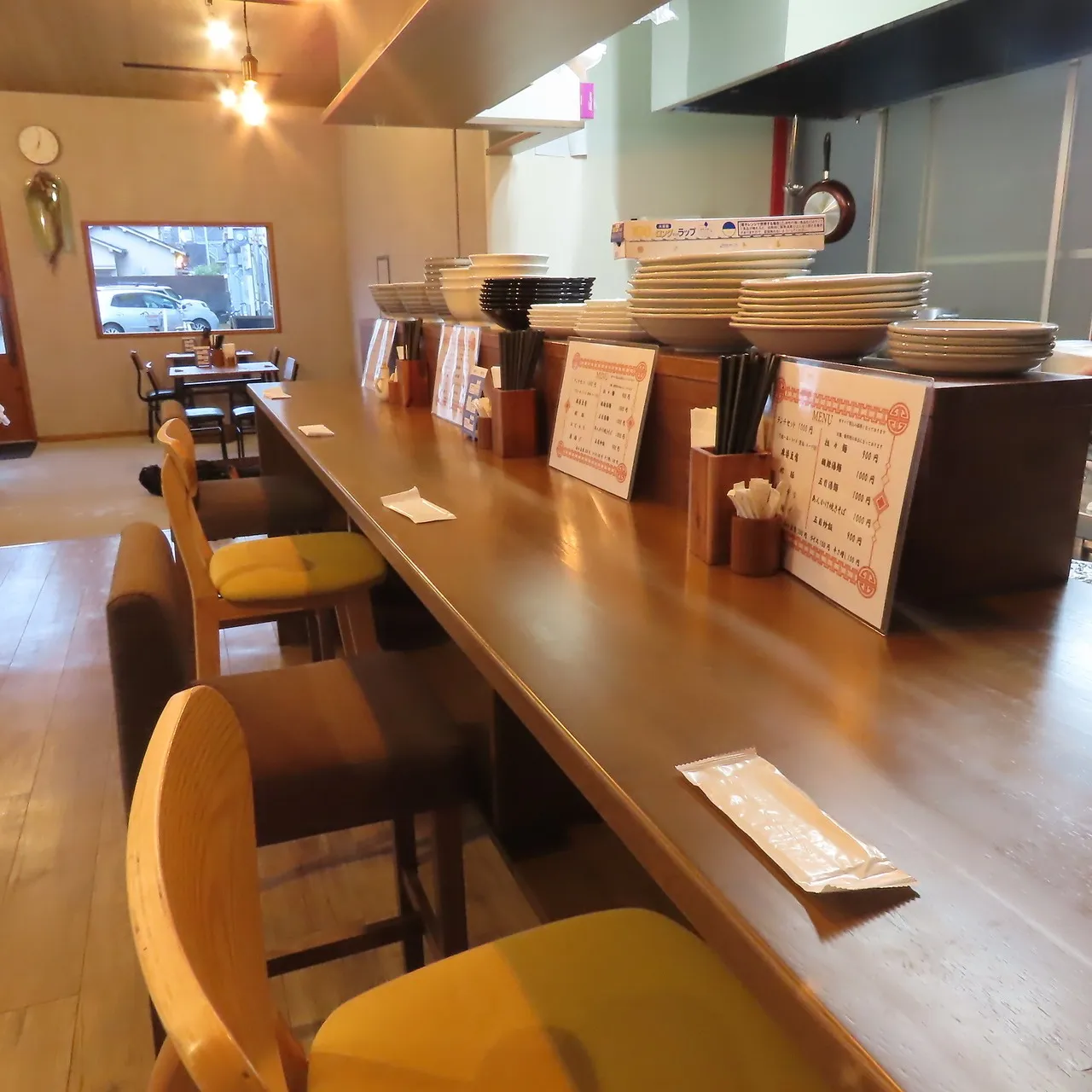 カウンター 1名様×4